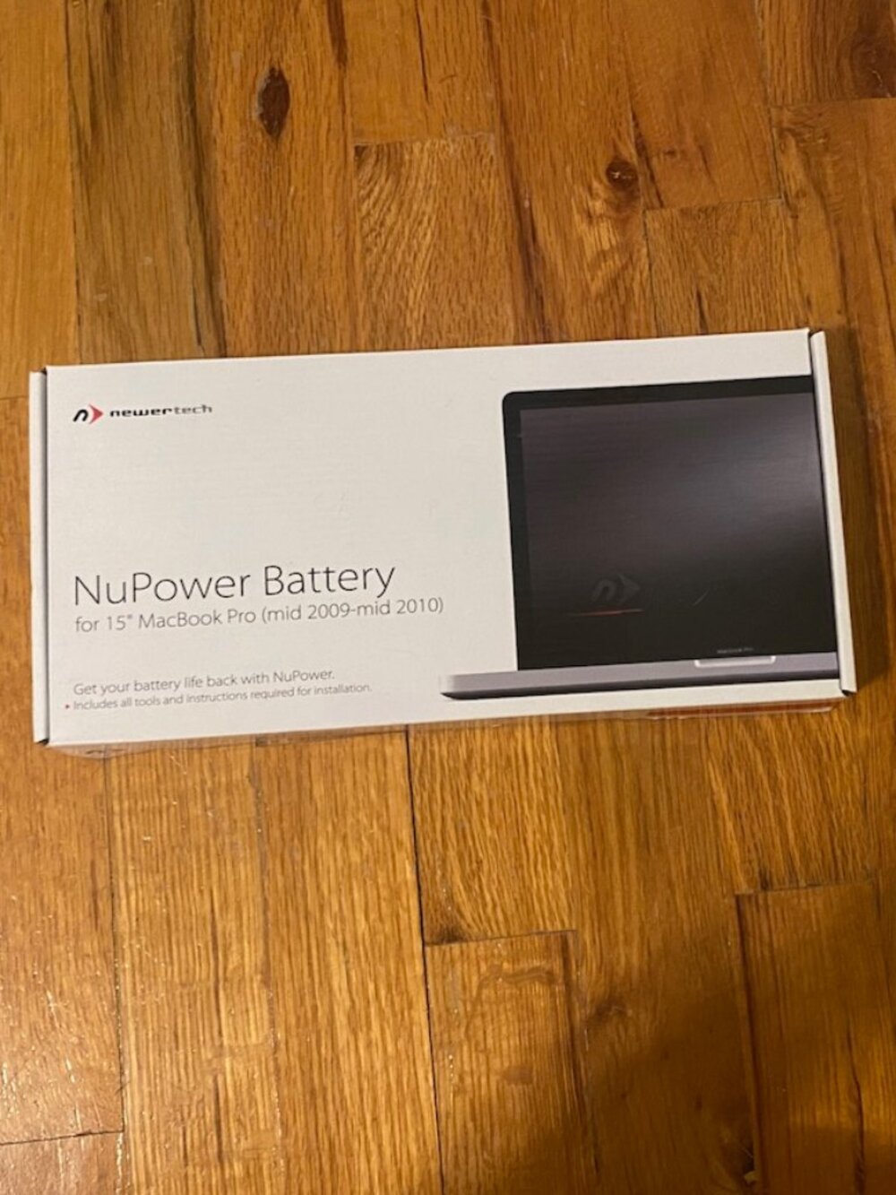 NuPower Battery for 15" Macbook Pro Mid 2009 -Mid 1010, by Newertech, New In Box